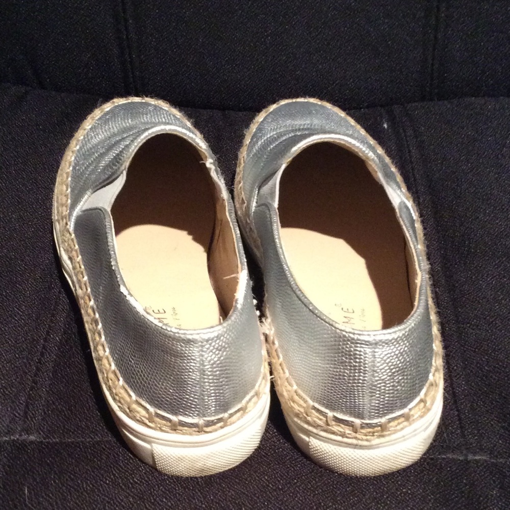 Size 10 silver shoes